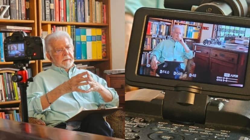 O jornalista gravou dois documentários em 2023 (Foto: Reprodução/ Instagram) O jornalista gravou dois documentários em 2023 (Foto: Reprodução/ Instagram)