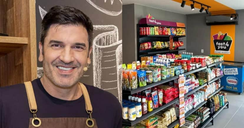 O apresentador é sócio da Fast4You (Foto: Reprodução/Montagem TV Foco)