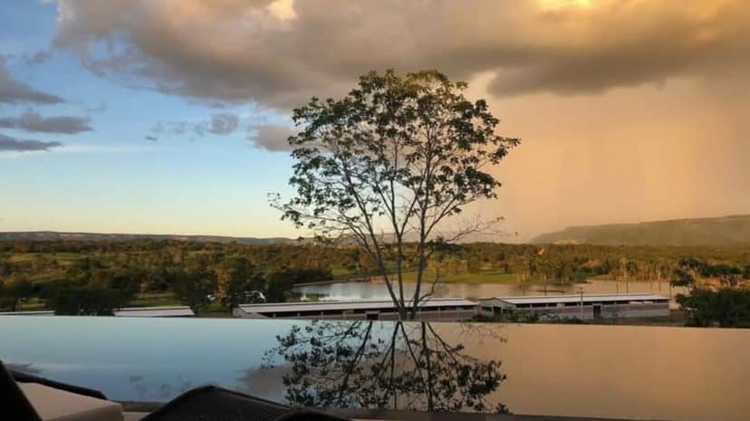 Paisagem exuberante do local (Foto: Reprodução/ Instagram) Paisagem exuberante do local (Foto: Reprodução/ Instagram)