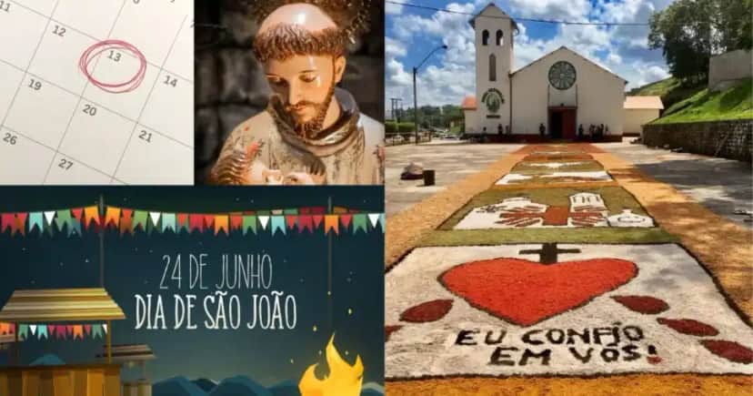 Junho irá contar com 3 feriados municipais (Foto Reprodução/Montagem/Lennita/Canva/Tv Foco) Junho irá contar com 3 feriados municipais (Foto Reprodução/Montagem/Lennita/Canva/Tv Foco)