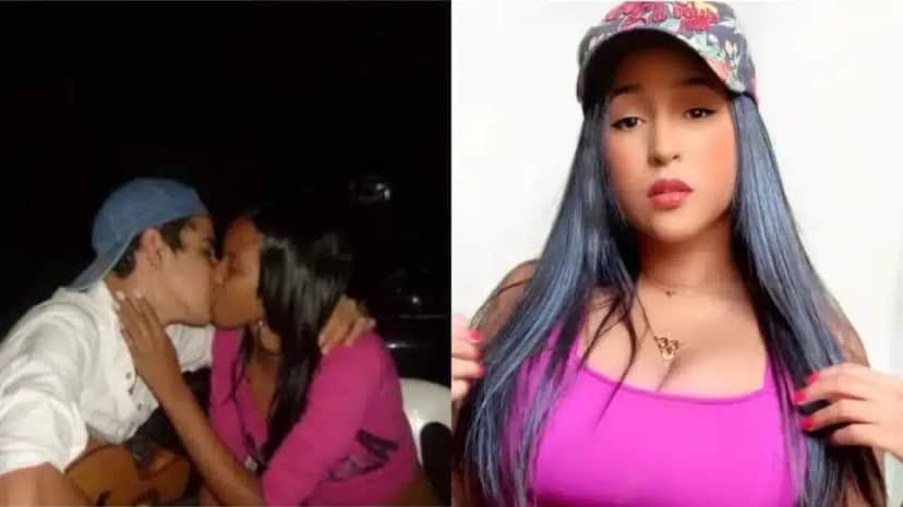 Suposta moça que trocou o jovem por moto em foto da época e nas redes sociais (Foto: Reprodução/ Instagram/ Montagem) Suposta moça que trocou o jovem por moto em foto da época e nas redes sociais (Foto: Reprodução/ Instagram/ Montagem)