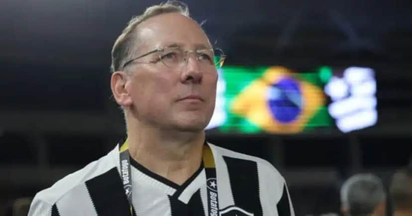 John Textor no Botafogo (Foto: Reprodução/ Internet) John Textor no Botafogo (Foto: Reprodução/ Internet)