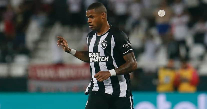 Júnior Santos em ação pelo Botafogo (Foto: Vitor Silva/Botafogo) Júnior Santos em ação pelo Botafogo (Foto: Vitor Silva/Botafogo)