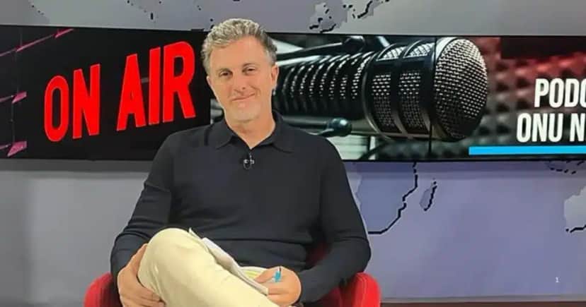 Luciano Huck em entrevista ao Podcast ONU News comentando sobre os desafios da região amazônica (Foto Reprodução/ONU) Luciano Huck em entrevista ao Podcast ONU News comentando sobre os desafios da região amazônica (Foto Reprodução/ONU)