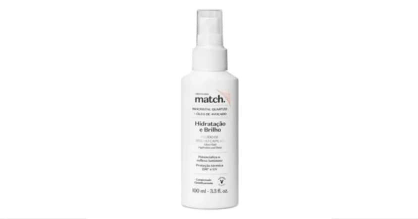 Fluido de Brilho Capilar Match Hidratação e Brilho 100ml - Foto: Internet