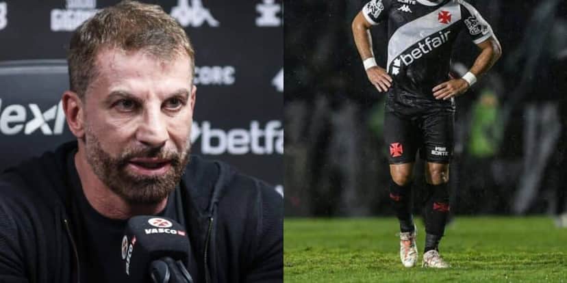 Pedrinho autoriza expulsão de medalhão do Vasco (Reprodução: Dikran Sahagian) Pedrinho autoriza expulsão de medalhão do Vasco (Reprodução: Dikran Sahagian)