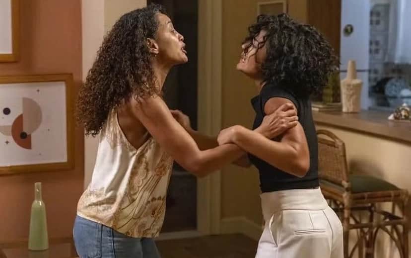Raquel (Taís Araujo) e Fátima (Bella Campos) em Vale Tudo (Foto: Reprodução / Globo) Raquel (Taís Araujo) e Fátima (Bella Campos) em Vale Tudo (Foto: Reprodução / Globo)