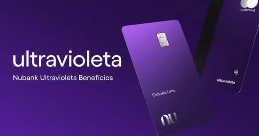 Cartão Ultravioleta do Nubank - Foto: Internet Cartão Ultravioleta do Nubank - Foto: Internet