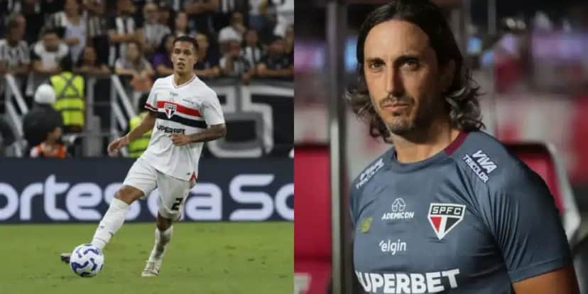 Zubeldía lidará coma saída de Igor Vinícius e talvez outros dois do São Paulo (Reprodução: Rubens Chiri) Zubeldía lidará coma saída de Igor Vinícius e talvez outros dois do São Paulo (Reprodução: Rubens Chiri)
