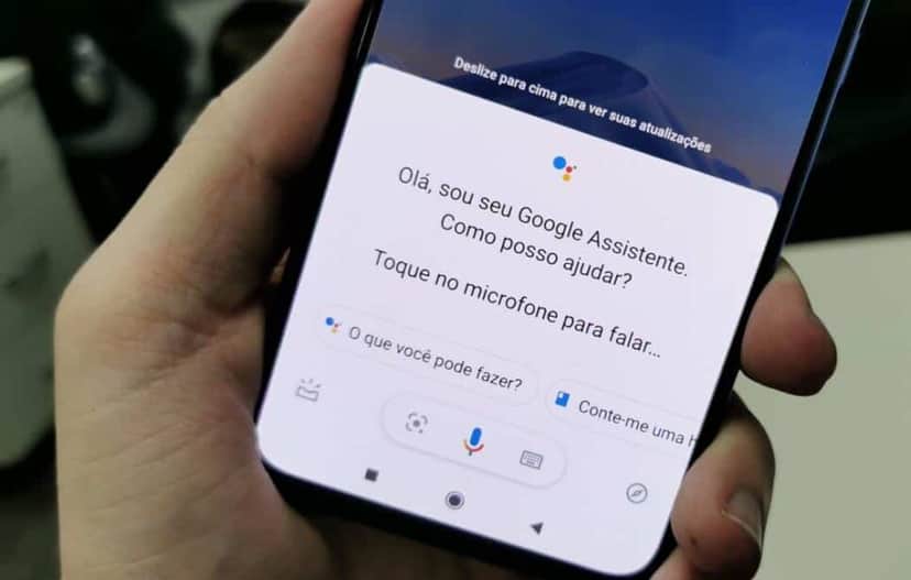 Google Assistente funciona por comando de voz (Foto Reprodução/Google)