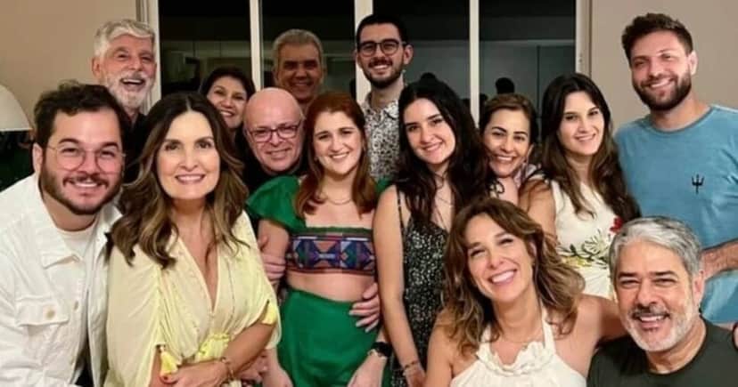Família de Bonner e Fátima (Foto: Reprodução) Família de Bonner e Fátima (Foto: Reprodução)