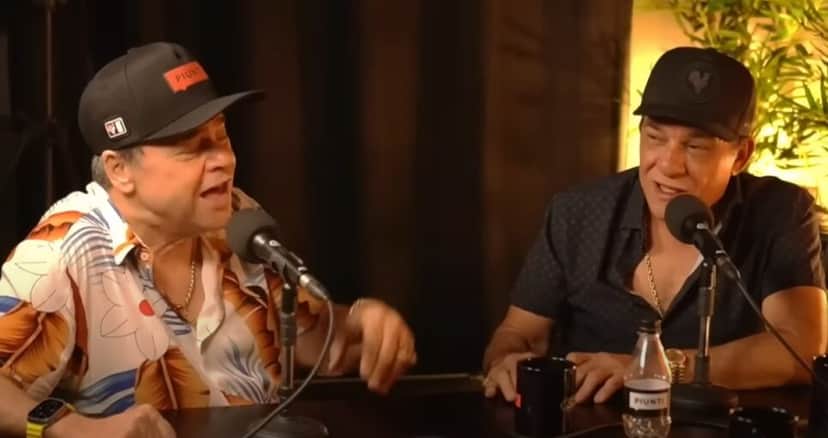 Cezar e Paulinho revelam sonho com Leonardo e música composta após essa situação que mudou a vida deles (Foto: Reprodução/ YouTube) Cezar e Paulinho revelam sonho com Leonardo e música composta após essa situação que mudou a vida deles (Foto: Reprodução/ YouTube)