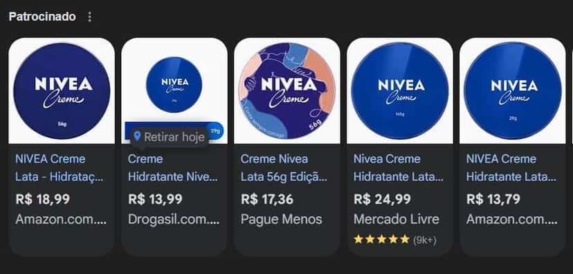 Nivea Creme pode ser comprado por menos de R$20 Nivea Creme pode ser comprado por menos de R$20
