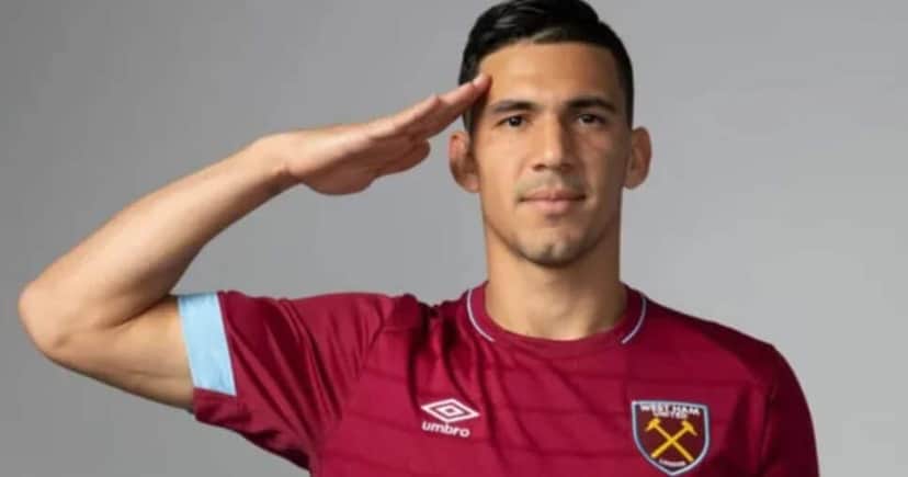 Balbuena fechou com o Grêmio (Reprodução: West Ham) Balbuena fechou com o Grêmio (Reprodução: West Ham)