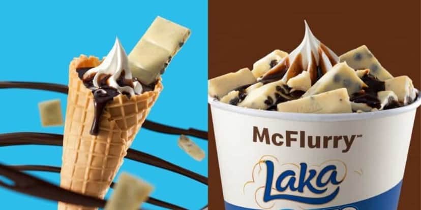 McFlurry e McColosso Laka Oreo (Foto: Divulgação McDonald's) McFlurry e McColosso Laka Oreo (Foto: Divulgação McDonald's)