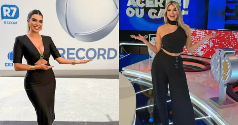 Mônica Fonseca, apresentadora da Record (Foto: Reprodução/Montagem TV Foco) Mônica Fonseca, apresentadora da Record (Foto: Reprodução/Montagem TV Foco)
