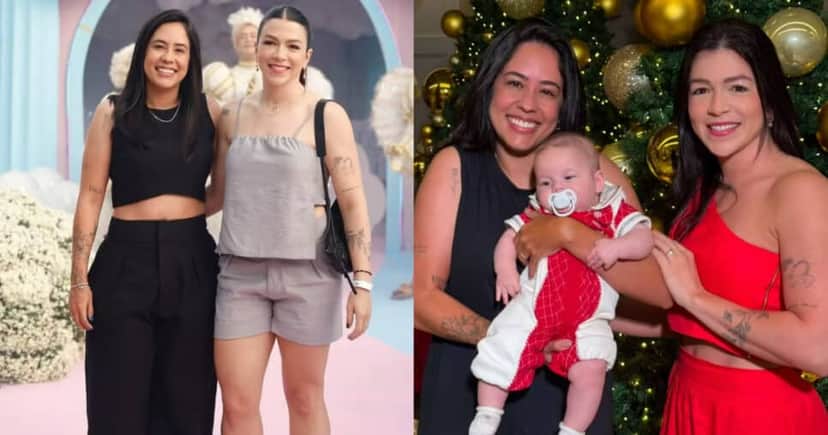 Monyque Costa e Jessika Losi (Foto: Reprodução/Montagem TV Foco) Monyque Costa e Jessika Losi (Foto: Reprodução/Montagem TV Foco)