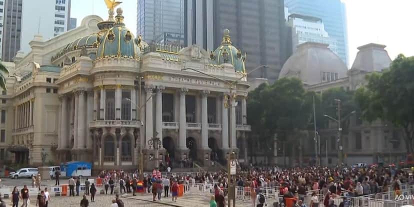 Theatro Municipal (Foto: Reprodução / Globo) Theatro Municipal (Foto: Reprodução / Globo)