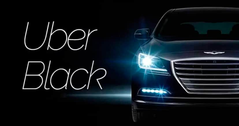 Uber Black (Foto: Reprodução) Uber Black (Foto: Reprodução)
