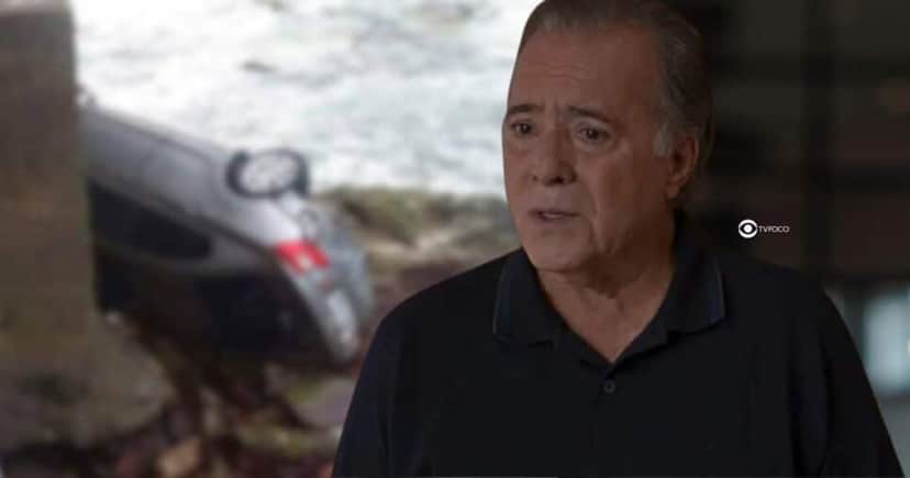 Acidente e Abel em Dona de Mim (Foto: Reprodução / Globo / Montagem TV Foco)