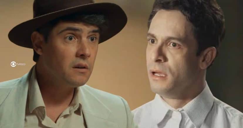 Candinho e Celso em Êta Mundo Melhor! (Foto: Reprodução / Globo / Montagem TV Foco) Candinho e Celso em Êta Mundo Melhor! (Foto: Reprodução / Globo / Montagem TV Foco)