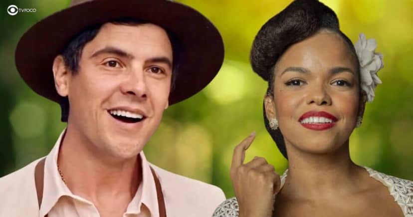 Candinho e Dita em Êta Mundo Melhor! (Foto: Reprodução / Globo / Montagem TV Foco) Candinho e Dita em Êta Mundo Melhor! (Foto: Reprodução / Globo / Montagem TV Foco)