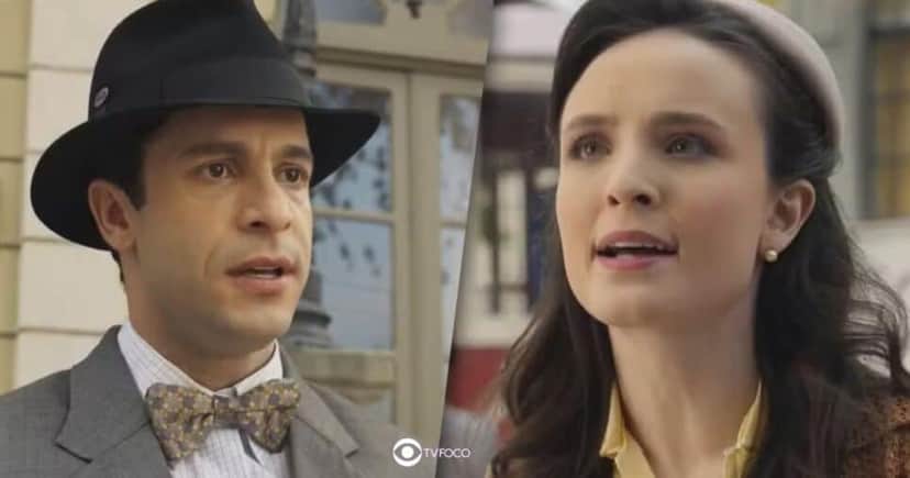 Celso e Estela em Êta Mundo Melhor! (Foto: Reprodução / Globo / Montagem TV Foco) Celso e Estela em Êta Mundo Melhor! (Foto: Reprodução / Globo / Montagem TV Foco)