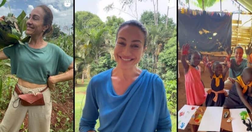 Cynthia mostra pelas redes sociais a delícias e os desafios do trabalho como voluntariada (Foto Reprodução/Instagram) Cynthia mostra pelas redes sociais a delícias e os desafios do trabalho como voluntariada (Foto Reprodução/Instagram)