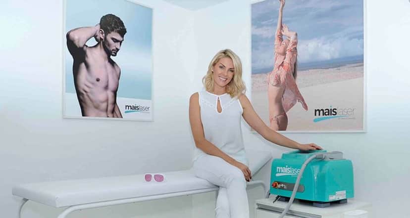 Apresentadora se destaca como empreendedora em diversas empresas; Foto de Divulgação de unidade da franquia Maislaser (Foto: Reprodução/ Divulgação) Apresentadora se destaca como empreendedora em diversas empresas; Foto de Divulgação de unidade da franquia Maislaser (Foto: Reprodução/ Divulgação)