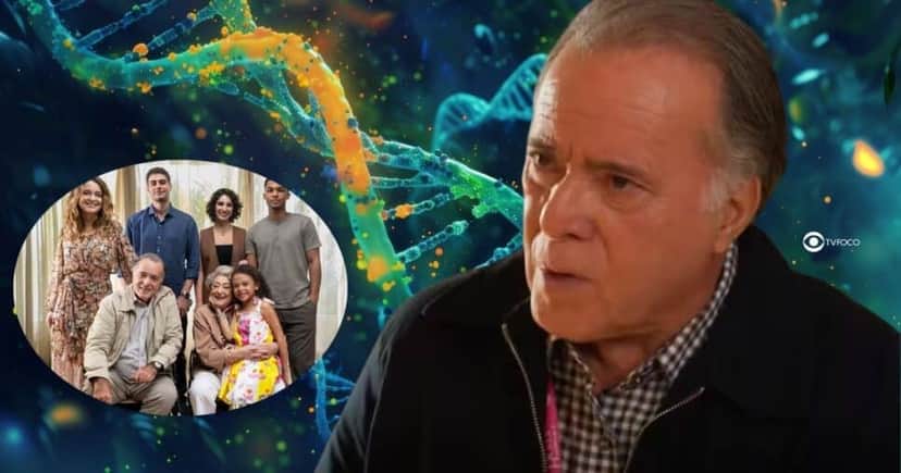 Família Boaz e Abel em Dona de Mim (Foto: Reprodução / Globo / Montagem TV Foco) Família Boaz e Abel em Dona de Mim (Foto: Reprodução / Globo / Montagem TV Foco)