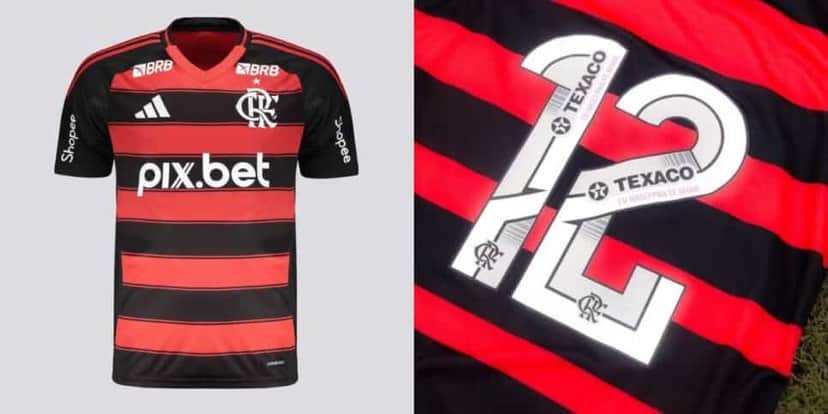 Patrocínios na camisa do Flamengo (Reprodução: Divulgação) Patrocínios na camisa do Flamengo (Reprodução: Divulgação)