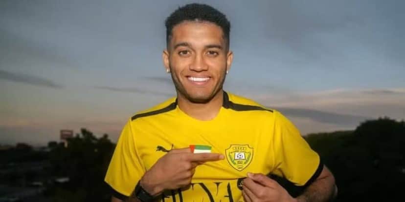 Gabriel Vareta fechou com o Al Wasl (Reprodução: Divulgação) Gabriel Vareta fechou com o Al Wasl (Reprodução: Divulgação)