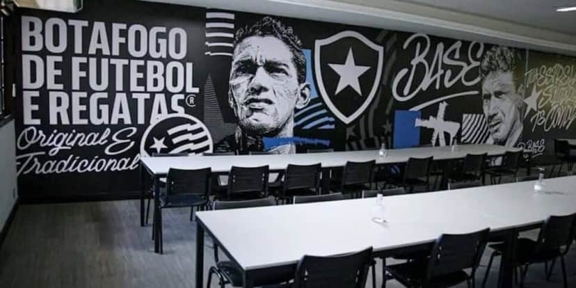 Refeitório do novo espaço no CT do Botafogo (Reprodução: Instagram) Refeitório do novo espaço no CT do Botafogo (Reprodução: Instagram)