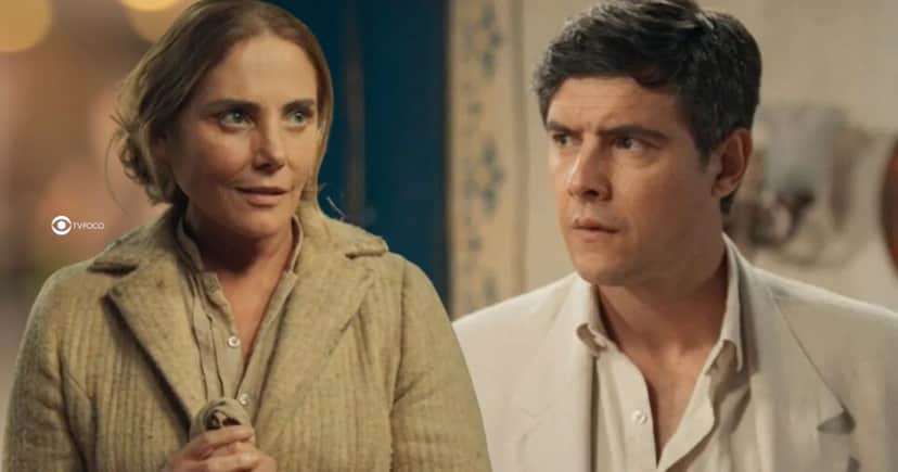 Zulma e Candinho em Êta Mundo Melhor! (Foto: Reprodução / Globo / Montagem TV Foco)