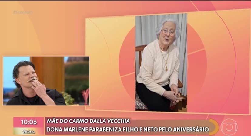 Carmo Dalla Vecchia assume o que a mãe pensa sobre ele ser gay - Foto: Encontro Carmo Dalla Vecchia assume o que a mãe pensa sobre ele ser gay - Foto: Encontro