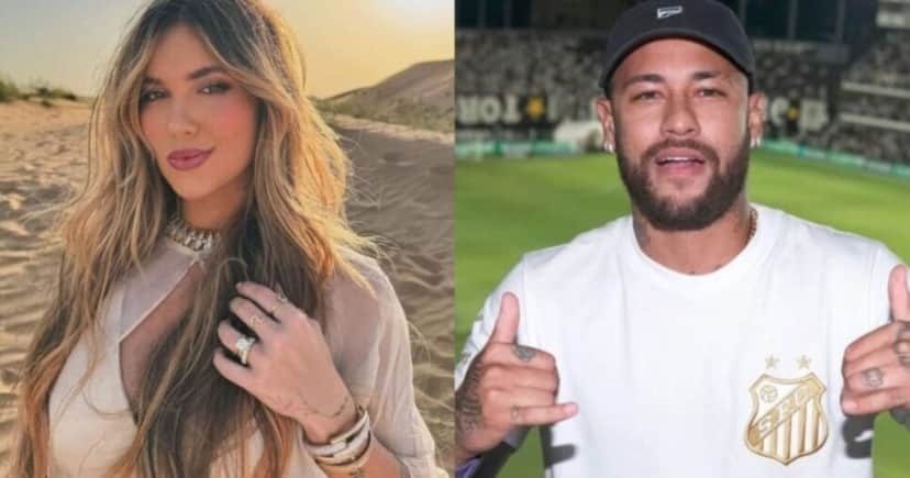 Neymar e Virginia Fonseca - Foto; Montagem Neymar e Virginia Fonseca - Foto; Montagem