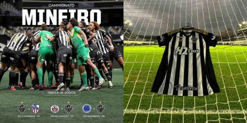 Atlético-MG feminino voltará a campo pelo campeonato estadual (Reprodução: Instagram)