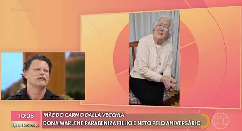 Carmo Dalla Vecchia assume o que a mãe pensa sobre ele ser gay - Foto: Encontro Carmo Dalla Vecchia assume o que a mãe pensa sobre ele ser gay - Foto: Encontro