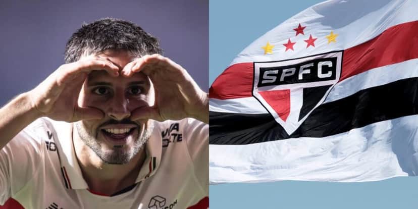 Comunicado sobre retorno de Calleri ao São Paulo (Reprodução: Instagram) Comunicado sobre retorno de Calleri ao São Paulo (Reprodução: Instagram)