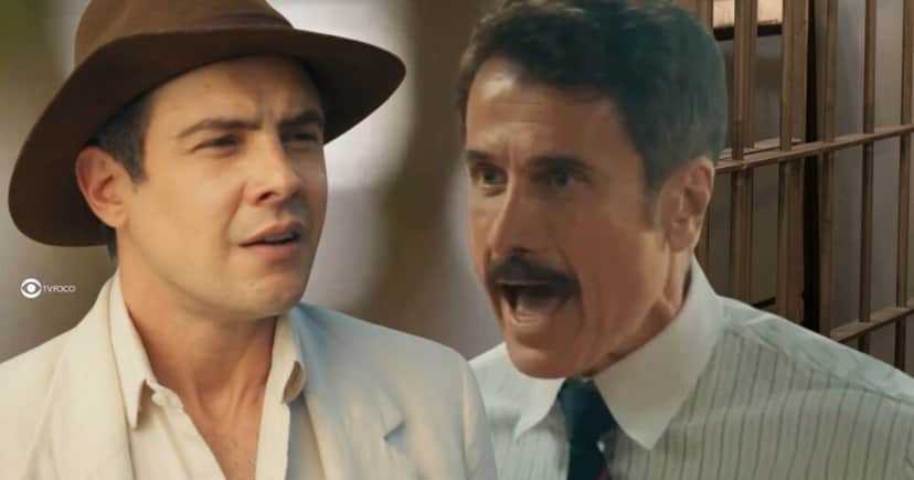 Candinho e Ernesto em Êta Mundo Melhor! (Foto: Reprodução / Globo / Montagem TV Foco) Candinho e Ernesto em Êta Mundo Melhor! (Foto: Reprodução / Globo / Montagem TV Foco)