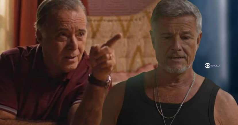 Abel e Jaques em Dona de Mim (Foto: Reprodução / Globo / Montagem TV Foco) Abel e Jaques em Dona de Mim (Foto: Reprodução / Globo / Montagem TV Foco)