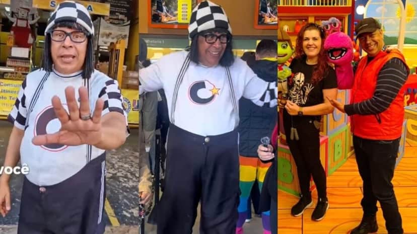 Edílson Oliveira ainda vive o Chiquinho nas redes sociais, faz eventos, publis, e interpreta o Melocoton no novo "Bom Dia & Cia" (Foto: Reprodução/ Instagram/ Montagem) Edílson Oliveira ainda vive o Chiquinho nas redes sociais, faz eventos, publis, e interpreta o Melocoton no novo "Bom Dia & Cia" (Foto: Reprodução/ Instagram/ Montagem)