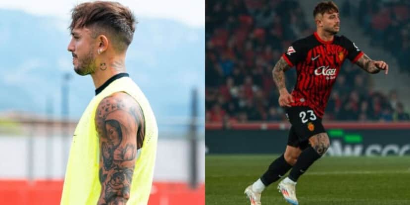 Pablo Maffeo atualmente defende o Mallorca (Reprodução: Instagram) Pablo Maffeo atualmente defende o Mallorca (Reprodução: Instagram)