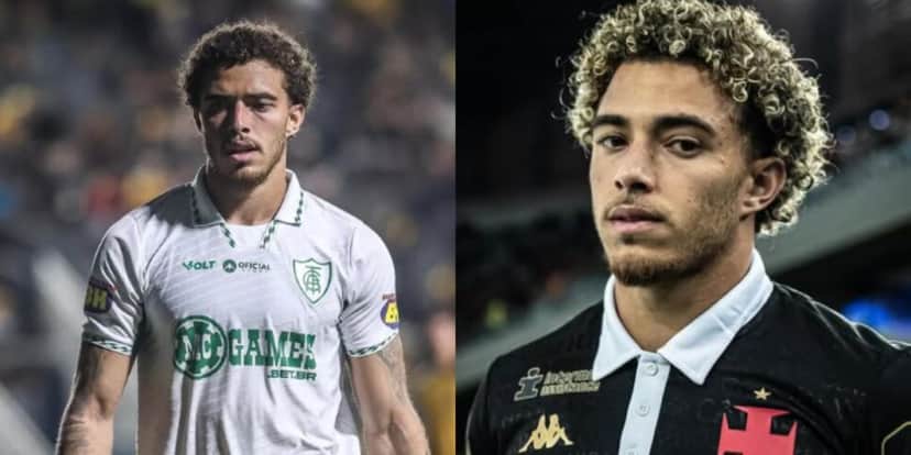 Figueiredo joga no América-MG mas pertence ao Vasco (Reprodução: Instagram) Figueiredo joga no América-MG mas pertence ao Vasco (Reprodução: Instagram)