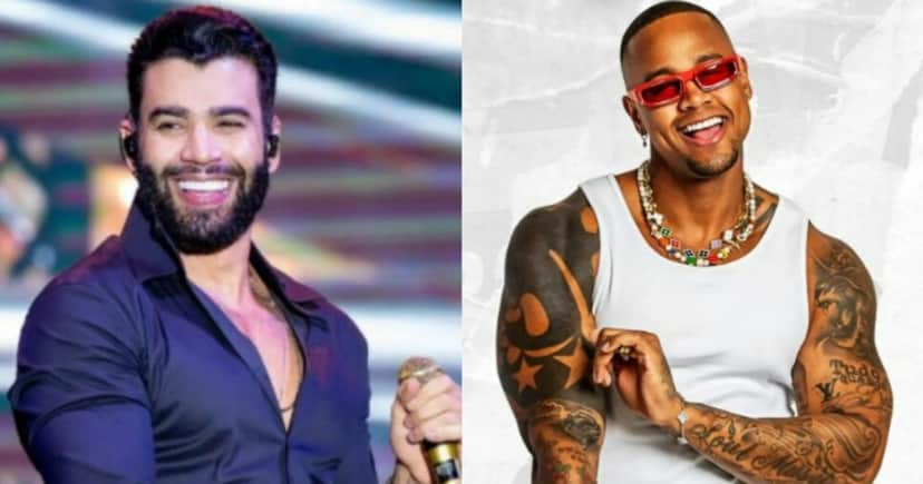 Gusttavo Lima e Leo Santana (Foto: Reprodução/Montagem TV Foco) Gusttavo Lima e Leo Santana (Foto: Reprodução/Montagem TV Foco)