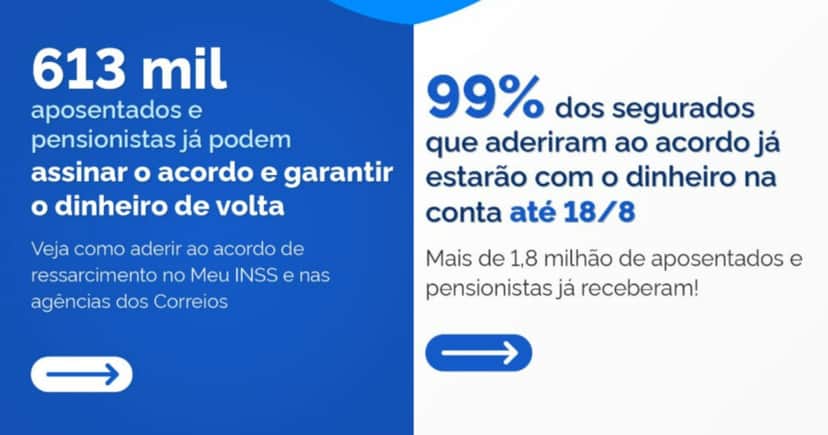 INSS fala sobre ressarcimento de descontos indevidos (Foto: Reprodução/Montagem TV Foco) INSS fala sobre ressarcimento de descontos indevidos (Foto: Reprodução/Montagem TV Foco)