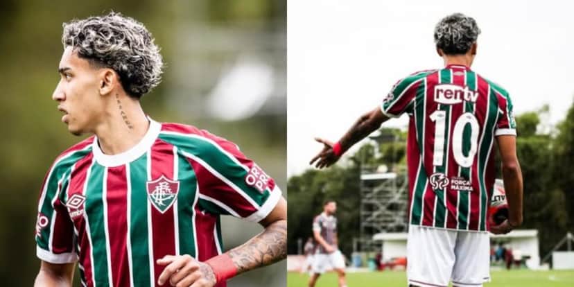 Isaque é o camisa 10 do sub20 do Fluminense (Reprodução: Instagram) Isaque é o camisa 10 do sub20 do Fluminense (Reprodução: Instagram)
