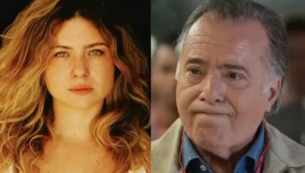 Olívia (Andrezza Abreu) e Abel (Tony Ramos) em Dona de Mim (Foto: Reprodução / Globo) Olívia (Andrezza Abreu) e Abel (Tony Ramos) em Dona de Mim (Foto: Reprodução / Globo)