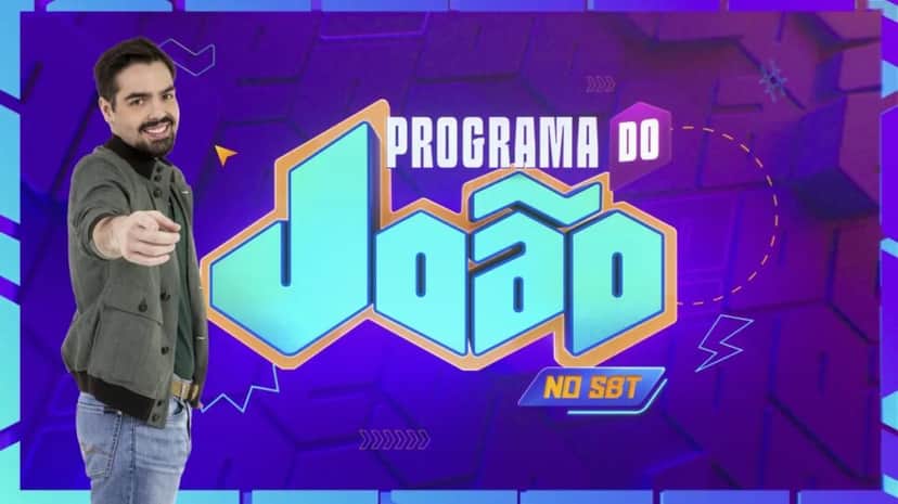 Programa do João no SBT (Foto: Divulgação) Programa do João no SBT (Foto: Divulgação)