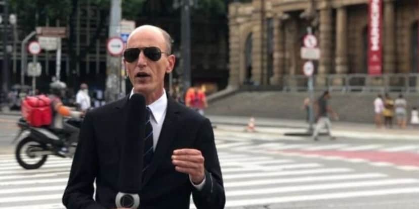Rodolfo teve a última participação na televisão em 2021, na Record (Reprodução: Record) Rodolfo teve a última participação na televisão em 2021, na Record (Reprodução: Record)